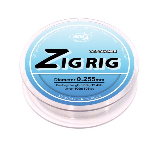 Monofilamentinis Valas KATRAN Fishing Line ZIG RIG