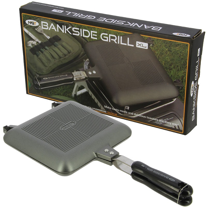 Sumuštinių keptuvė NGT Bankside Sandwich Toaster - Gun Metal (Large)